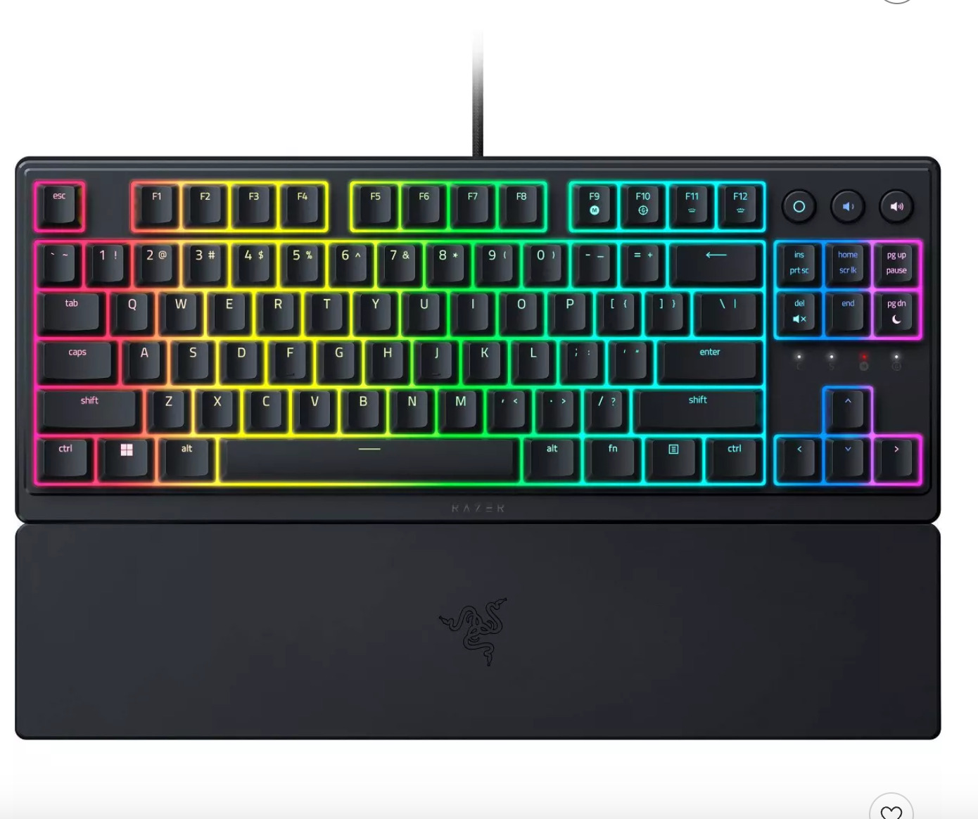 Razer Ornata V3 Tenkeyless RGB Membrane Gaming Keyboard