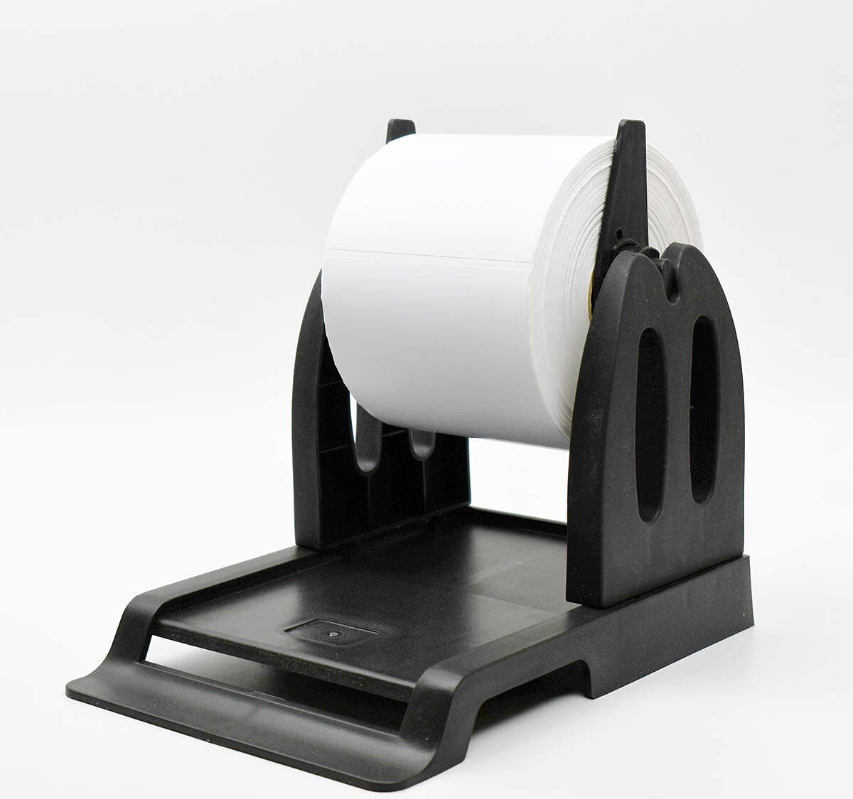 Thermal Printers Label Holder Black for Rolls and Fan-Fold Labels Thermal Label