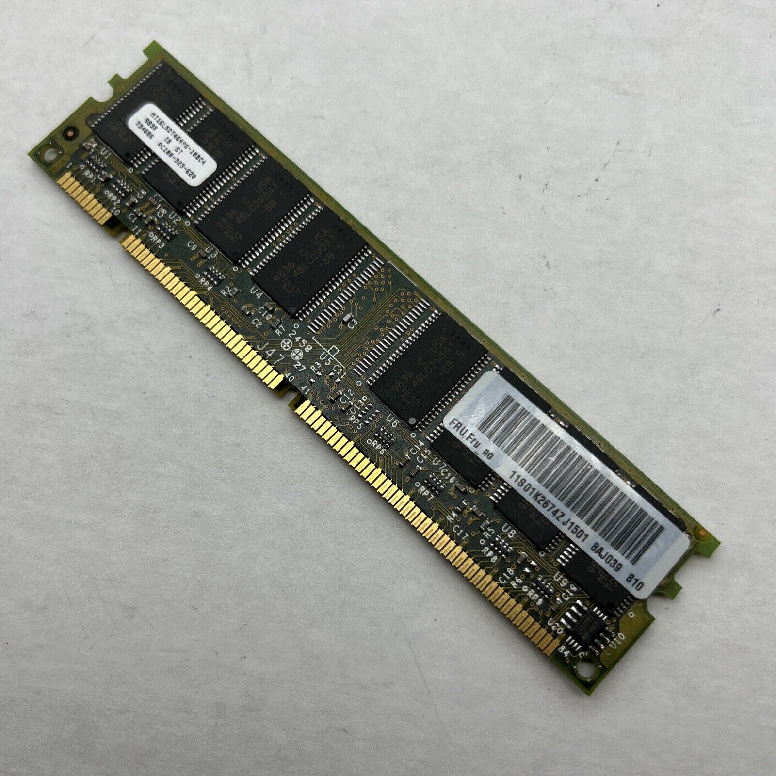 NEW MICRON 32MB PC100 168-Pin SDRAM DIMM Desktop Memory 4x64 PC-100 IBM