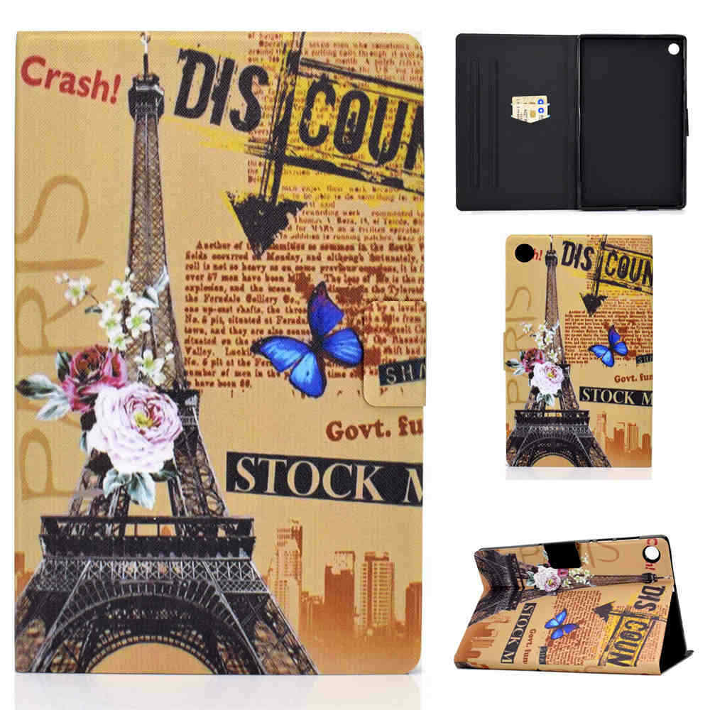 For Lenovo Tab M10 / M10 FHD Plus Tablet Flip Stand Smart Leather Case Cover