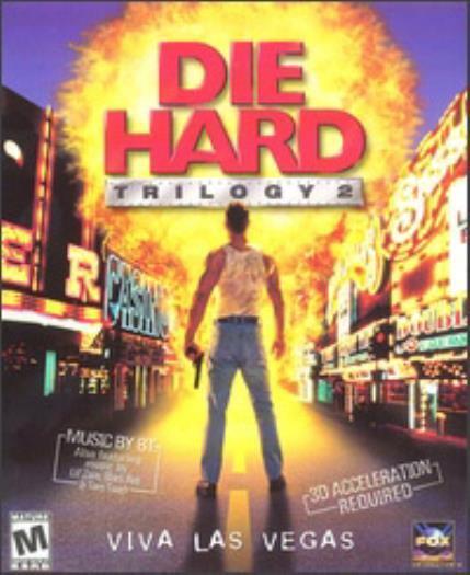 Die Hard Trilogy 2 Viva Las Vegas PC CD movie-based action driving shooter game