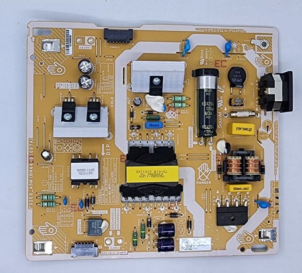 Genuine Samsung S32AM500NN Monitor OEM Power Supply Board BN44-01097A