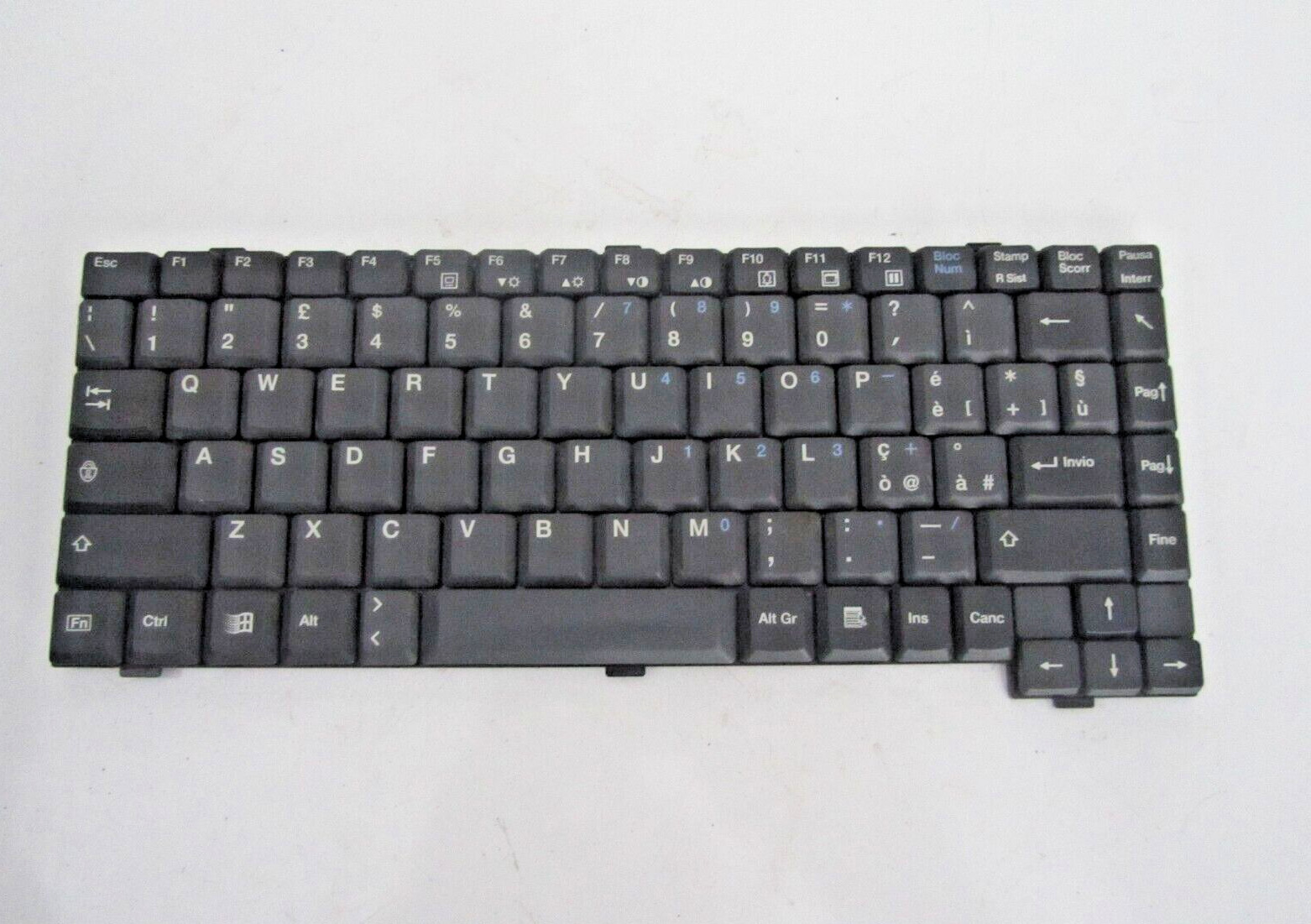 MITAC 5033 Laptop Keyboard QWERTY K950418A4 REV:V05 Italian