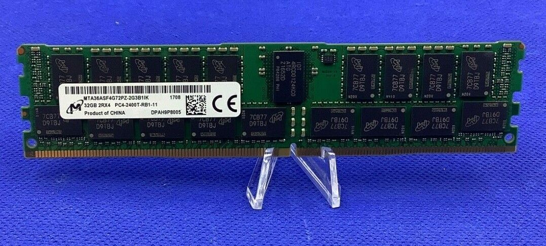 MTA36ASF4G72PZ-2G3B1 MICRON 32GB (1X32GB) 2RX4 PC4-2400T DDR4 MEMORY