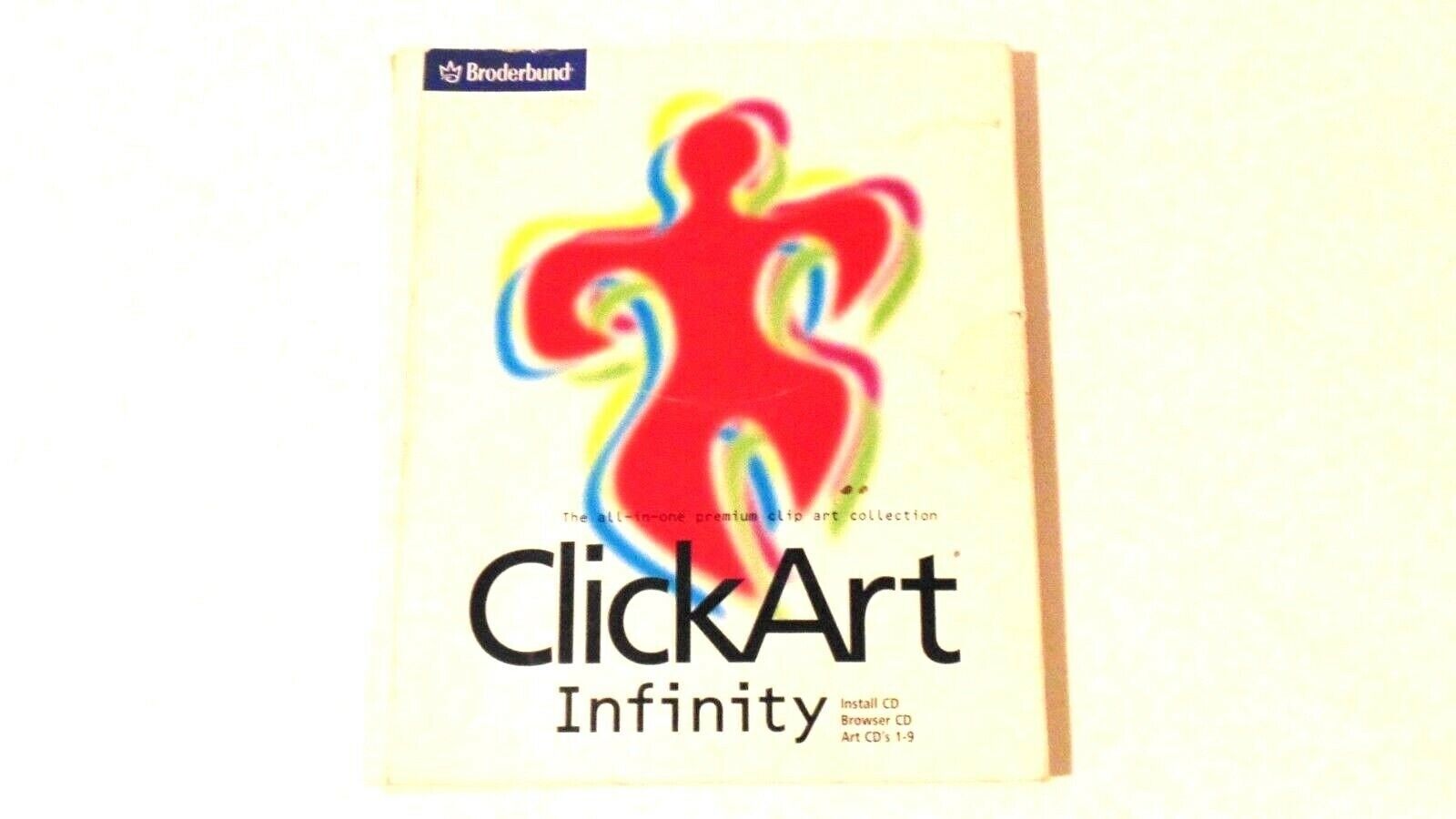 Clickart Click Art Infinity 9 CD Pack All In One Premium Collection Broderbund