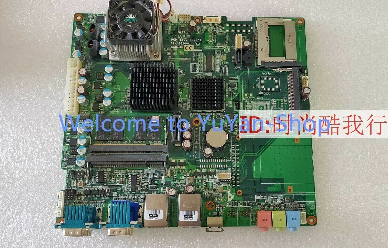 1PC Used Advantech PPC-177T all-in-one motherboard PCM-8200 REV.A1