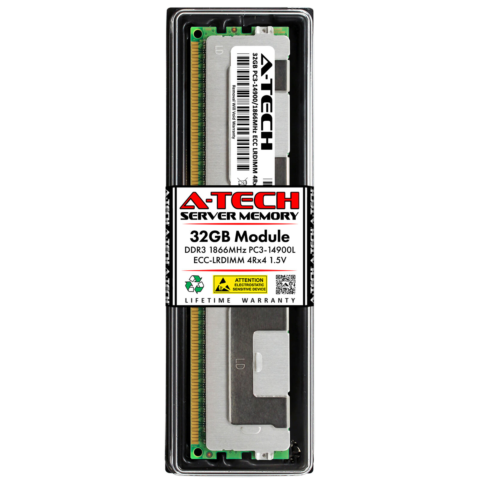 32GB 4Rx4 PC3-14900L LRDIMM Supermicro X10QBi X9DAi X9DR7-TF+ X9SRL-F Memory RAM