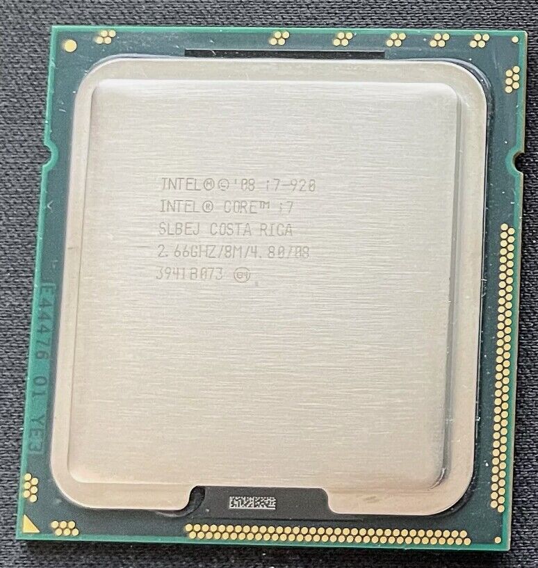 Intel Core i7-920 SLBEJ Processor 2.66GHz 8MB Desktop CPU SLBEJ