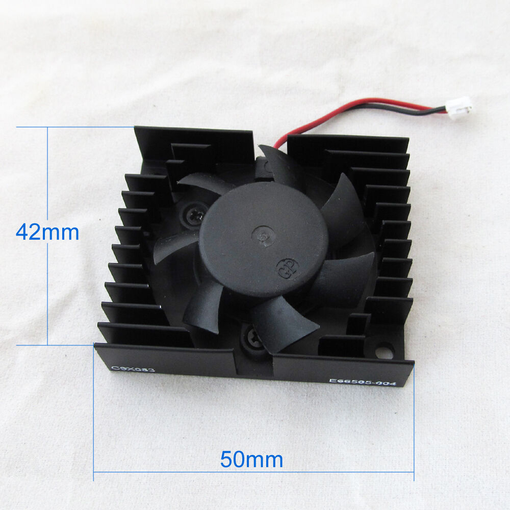 10pcs Black Aluminum Frame DC Cooling Fan 12V 0.11A 40mm x 40mm x 10mm 4010 2pin