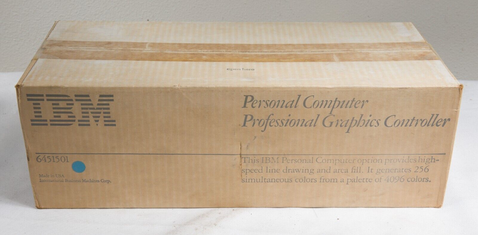 Vintage IBM Professional Graphics Card PGC 6451501 NEW in box NOS
