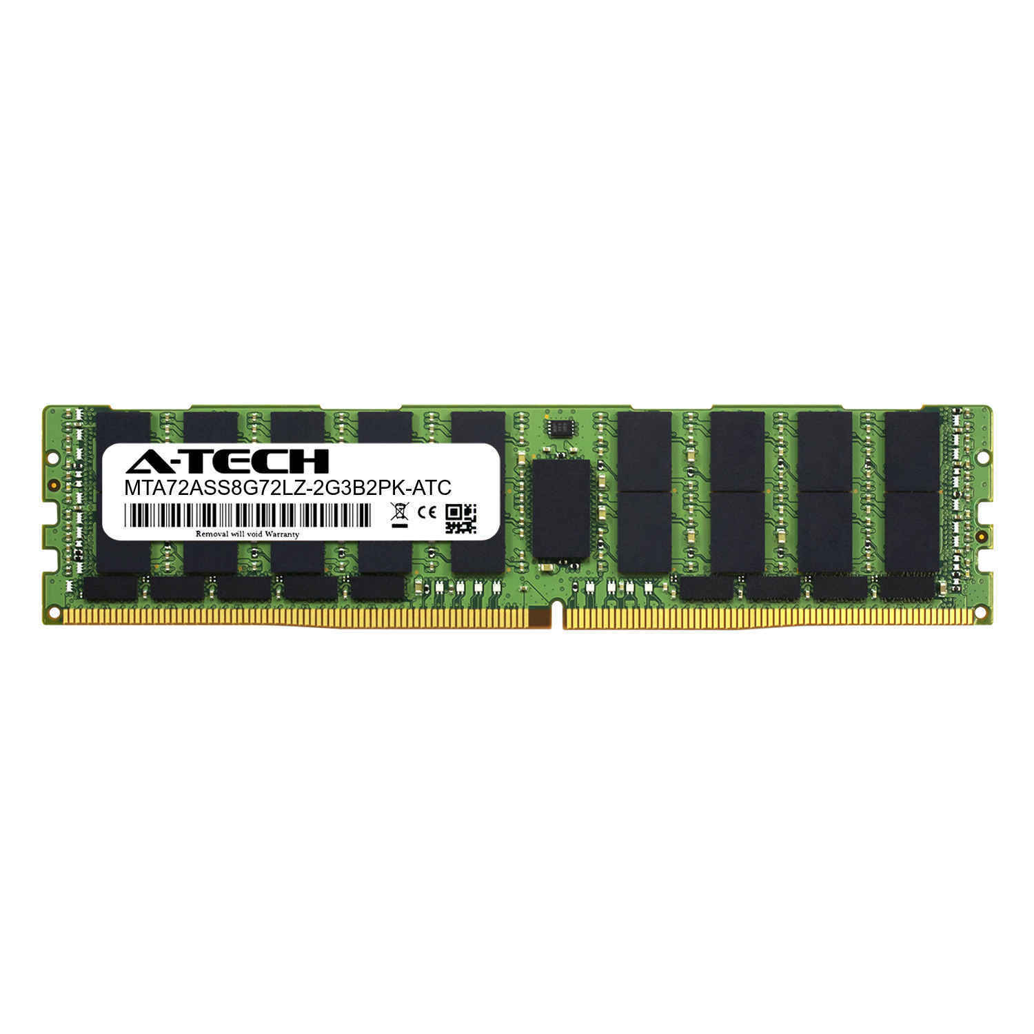 64GB PC4-19200 LRDIMM Micron MTA72ASS8G72LZ-2G3B2PK Equivalent Server Memory RAM