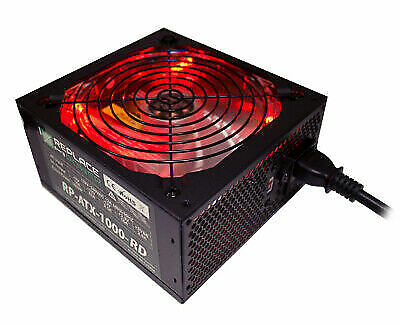 Replace Power 650W ATX Power Supply Red LED PCI-E