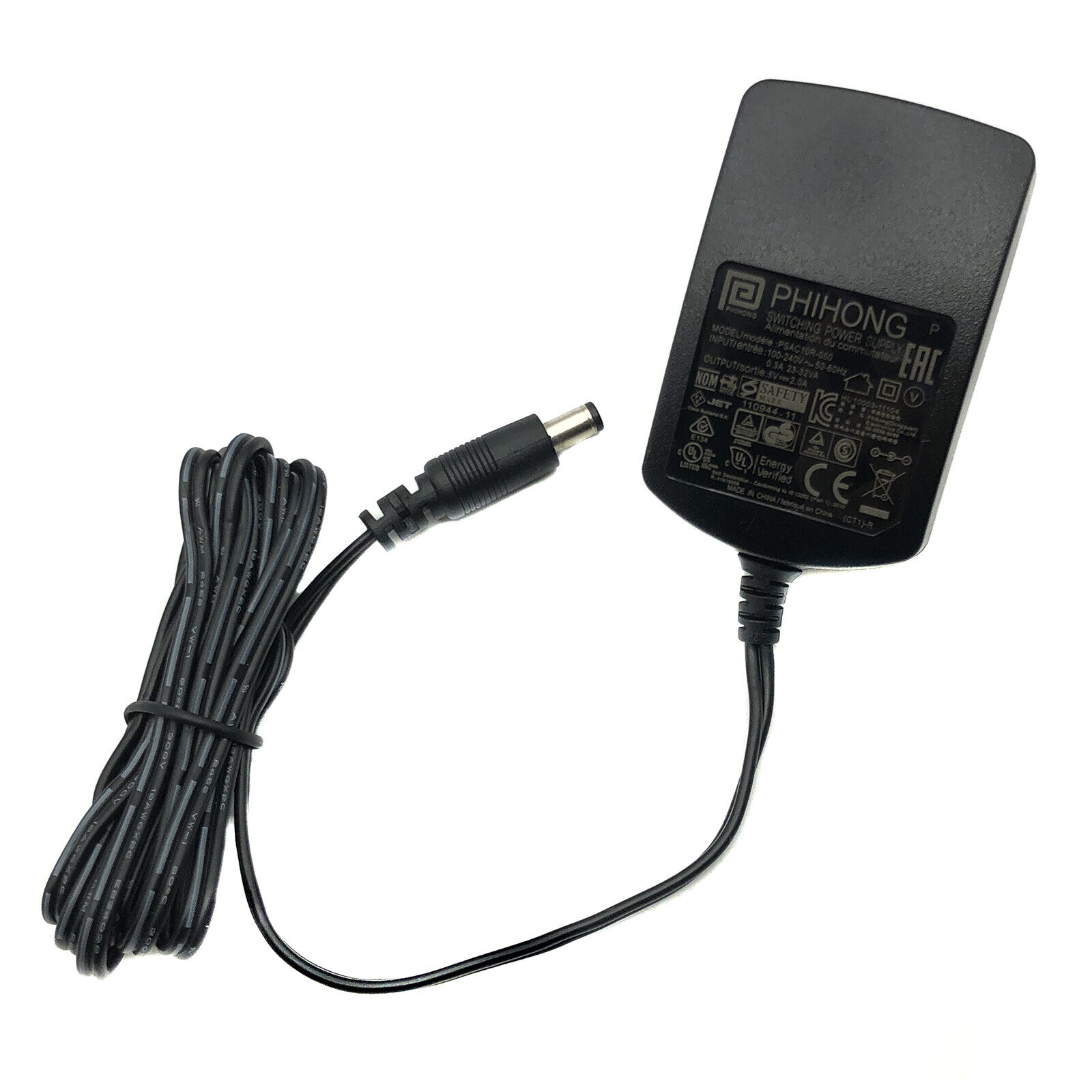 Genuine Phihong PSAC10R-050 AC Adapter Power Supply 5V 2A OEM