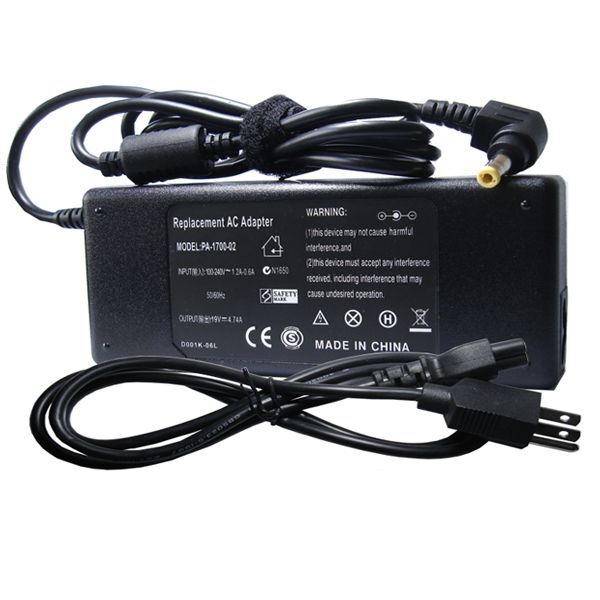 AC ADAPTER POWER CHARGER For Toshiba Satellite L305D-S5881 L505D-S5983