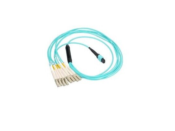 For HPE Q1H68A MTP/MPO to 4 x LC duplex 30m cable compatible 