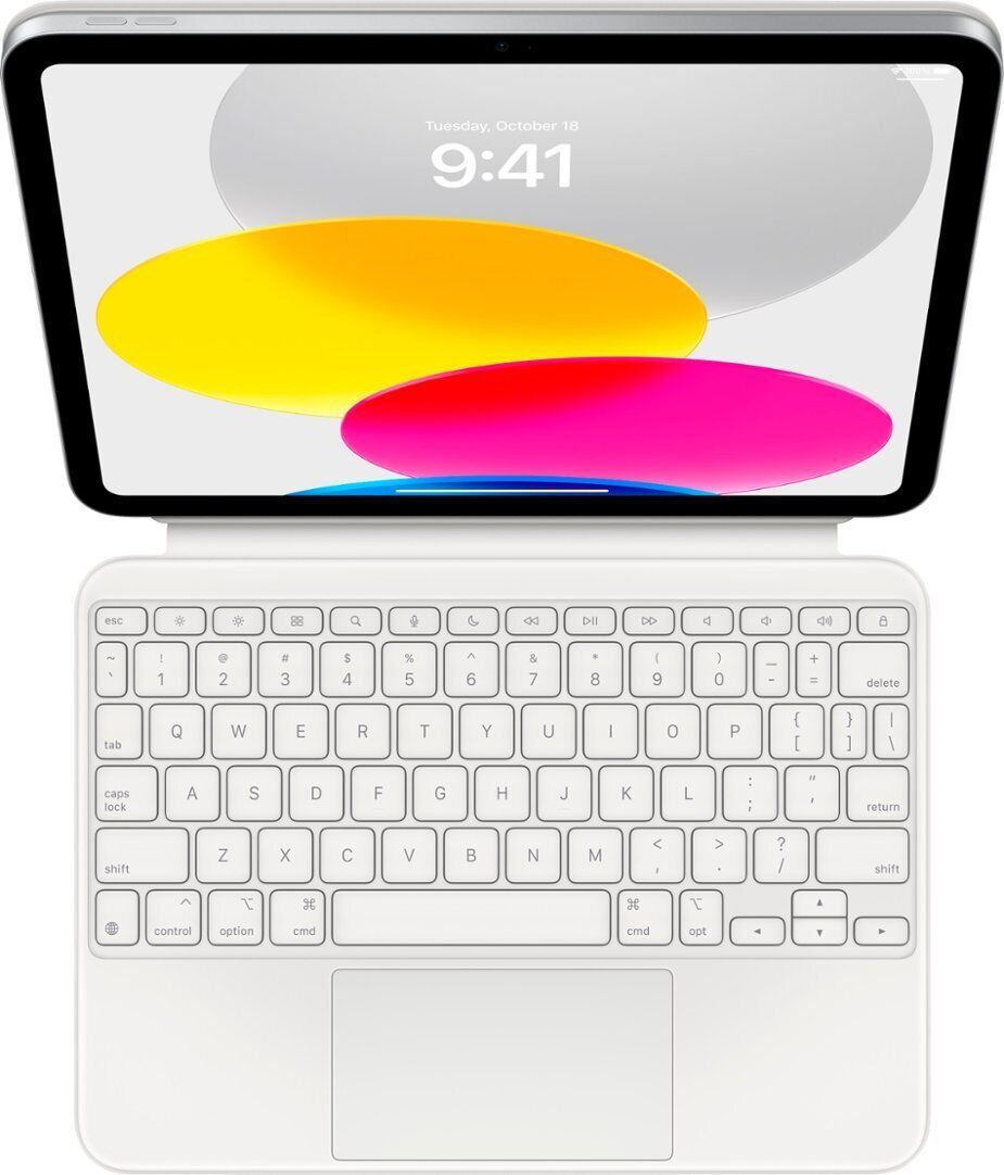 Apple Magic Keyboard Folio for iPad 10th Generation MQDP3LL/A White 10.9'', NOB