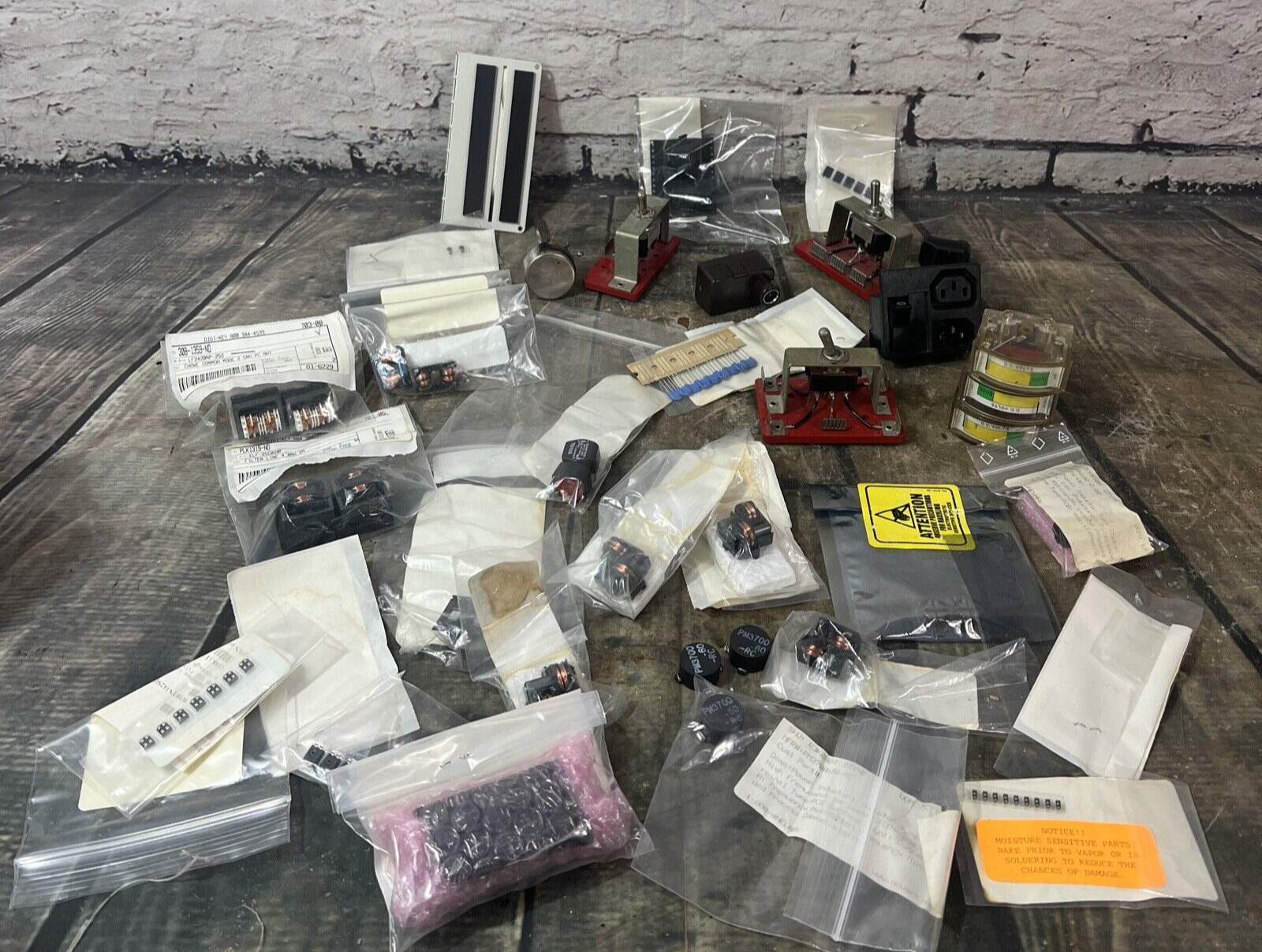 Nice Lot Of Old Stock Components and Electrical Pieces For Circuit Boards & More