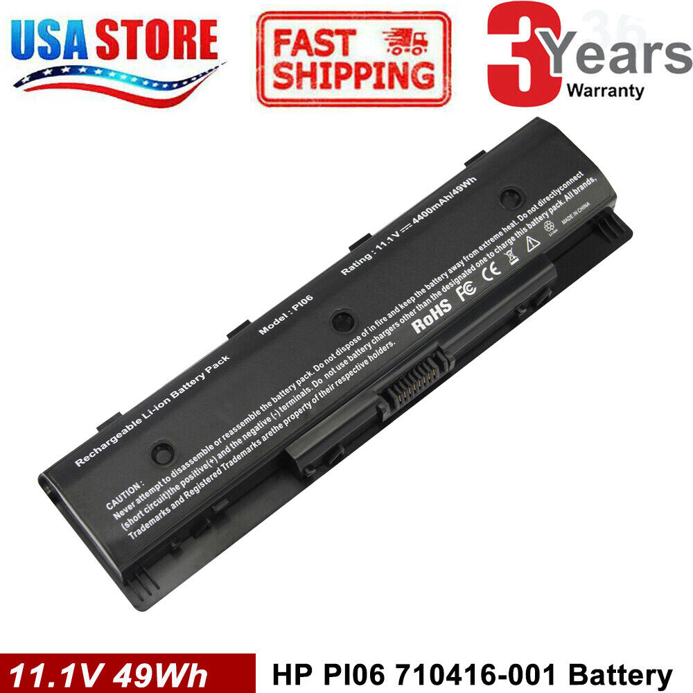 PI06 PI09 Notebook Battery for HP Envy 14 15 17 P106 710416-001 710417-001 FAST