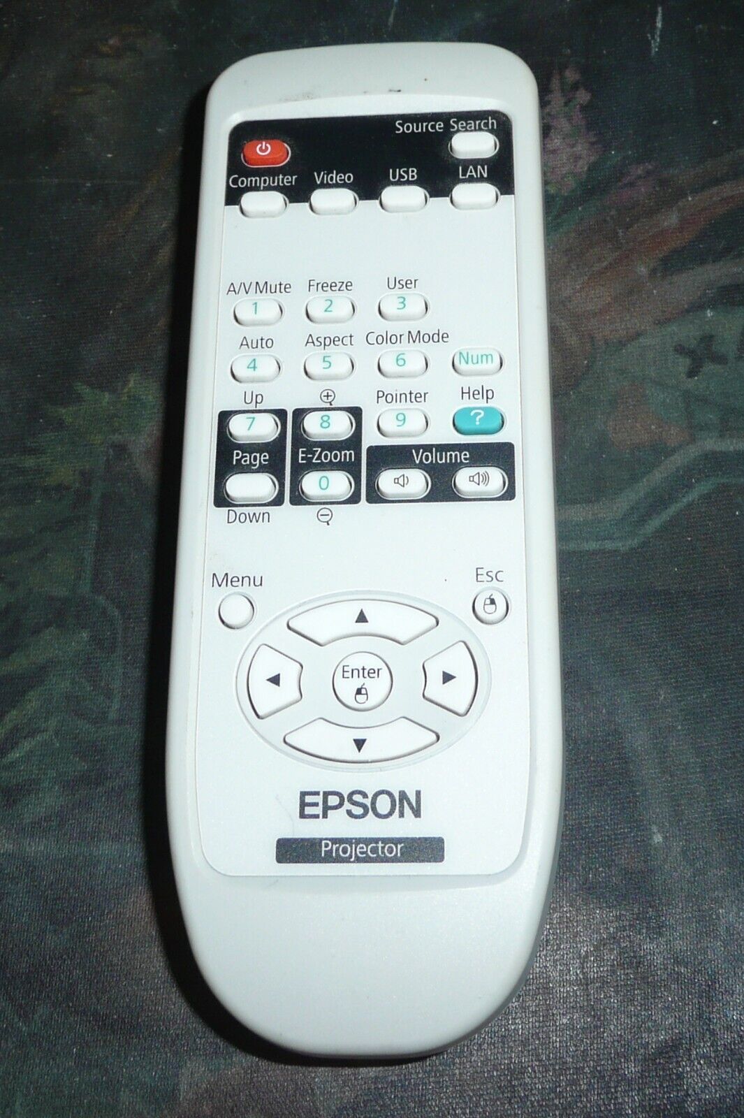 Genuine OEM Epson 151944200 Projector Replacement Remote Control Seiko