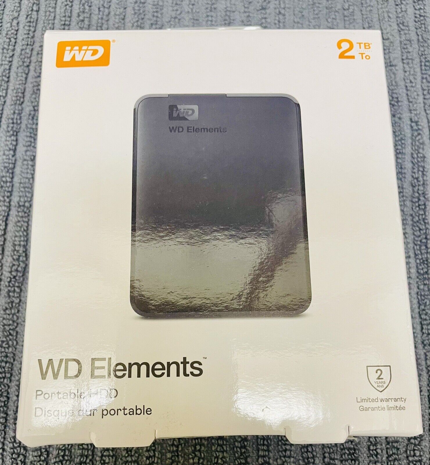 Western Digital WD Elements 2TB USB 3.0 Portable External Hard Drive - Black...