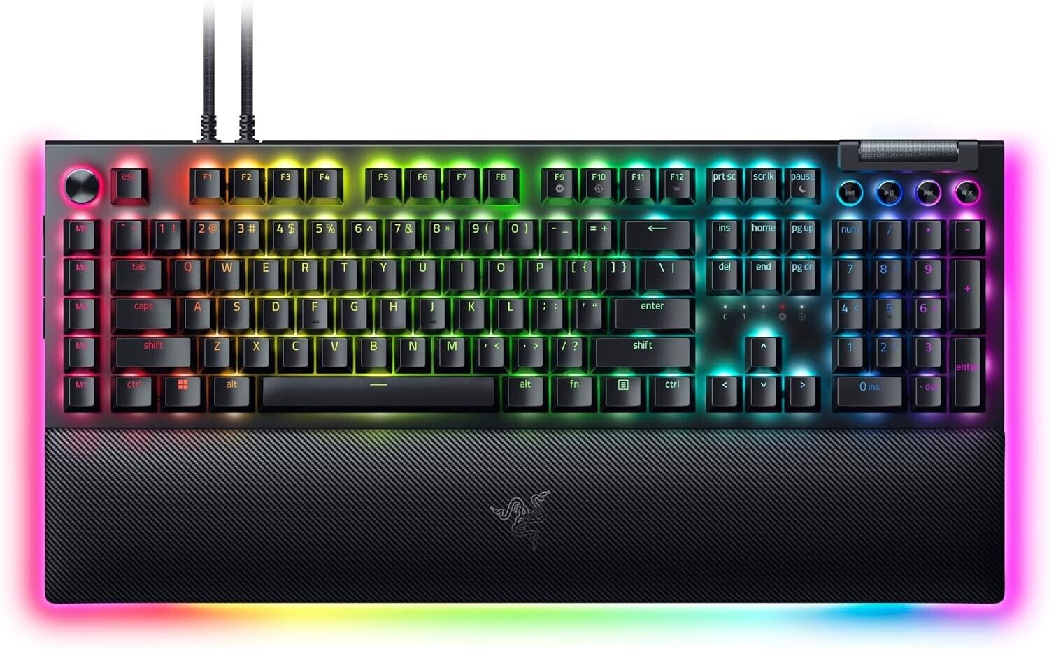 Razer BlackWidow V4 Pro Mechanical Gaming Keyboard Green Switches Chroma RGB