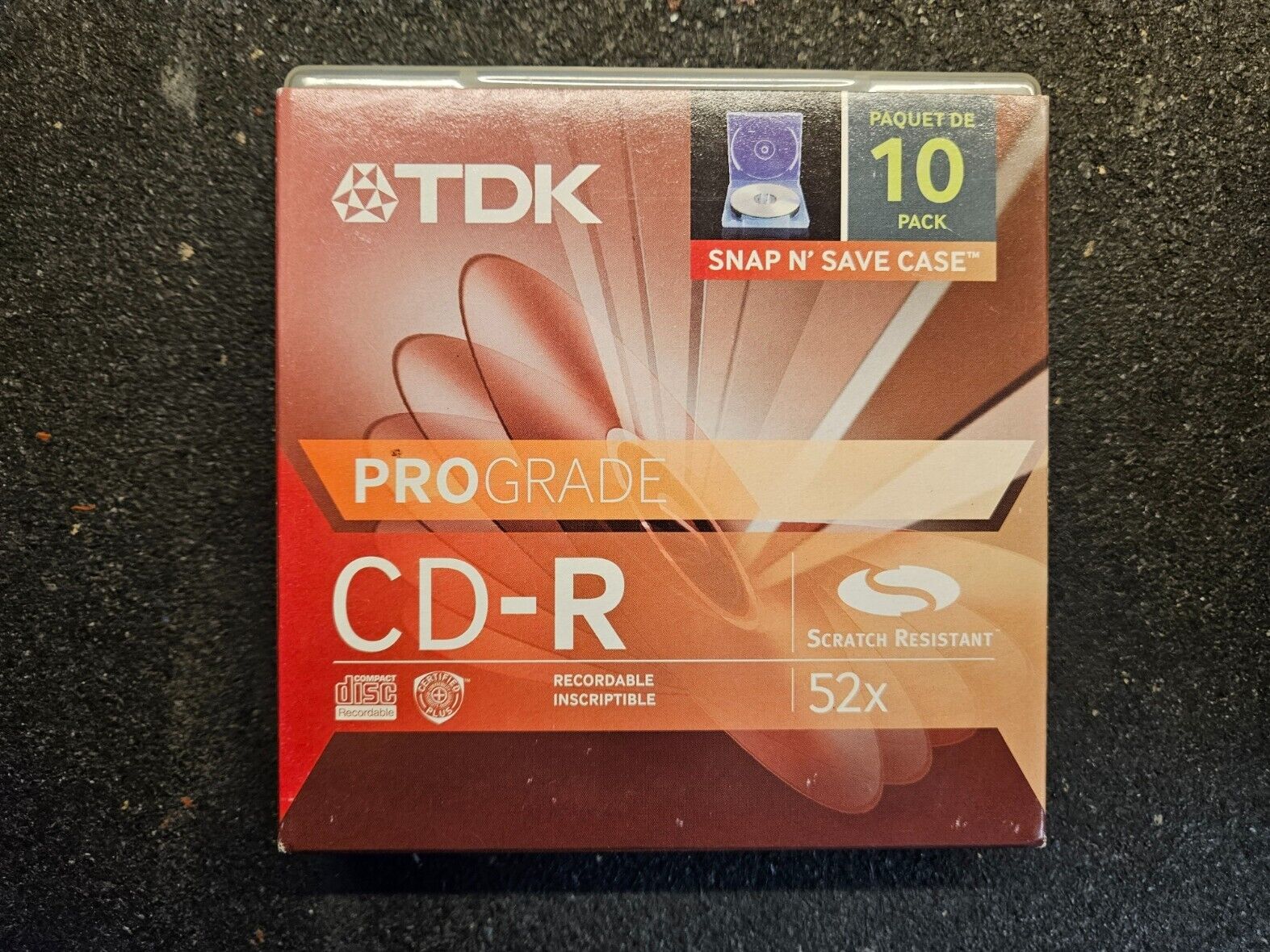 TDK Pro Grade CD-R 10 Pack