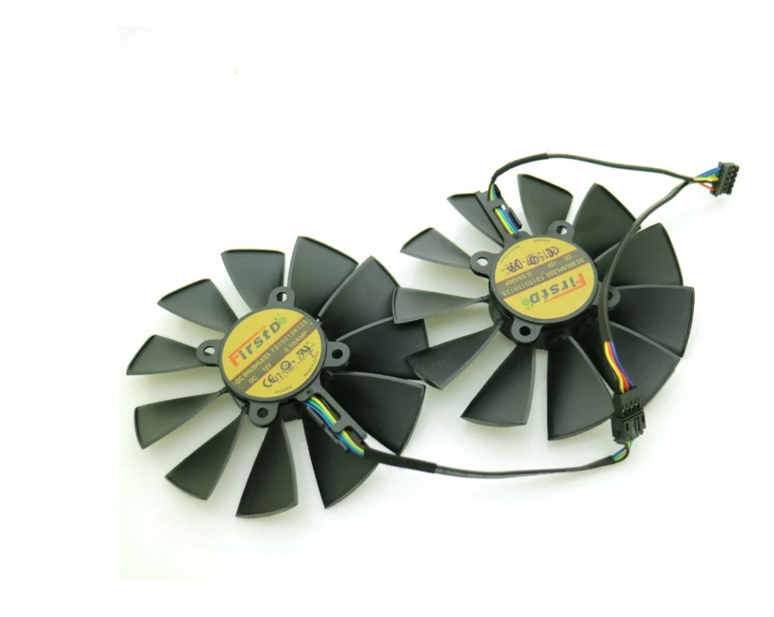 95MM FD9015U12S 5Pin Fan For ASUS STRIX GTX 970 980 780 TI R9 380 FD10015H12S