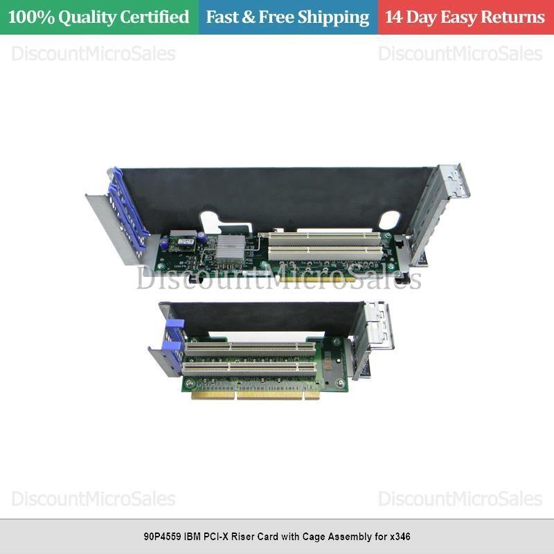 90P4559 IBM PCI-X Riser Card with Cage Assembly for x346
