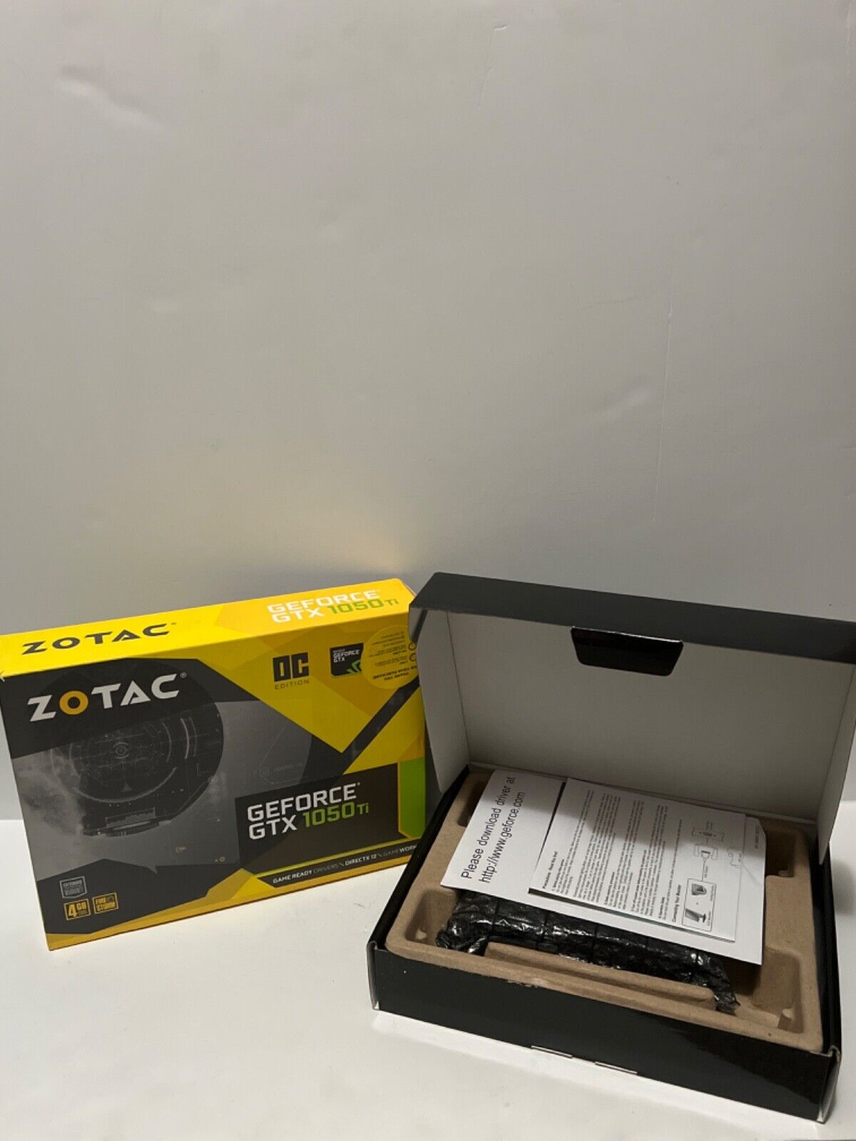 ZOTAC GeForce GTX 1050 TI (4GB GDDR5) OC Edition Graphics Card ZT-P10510B-10L