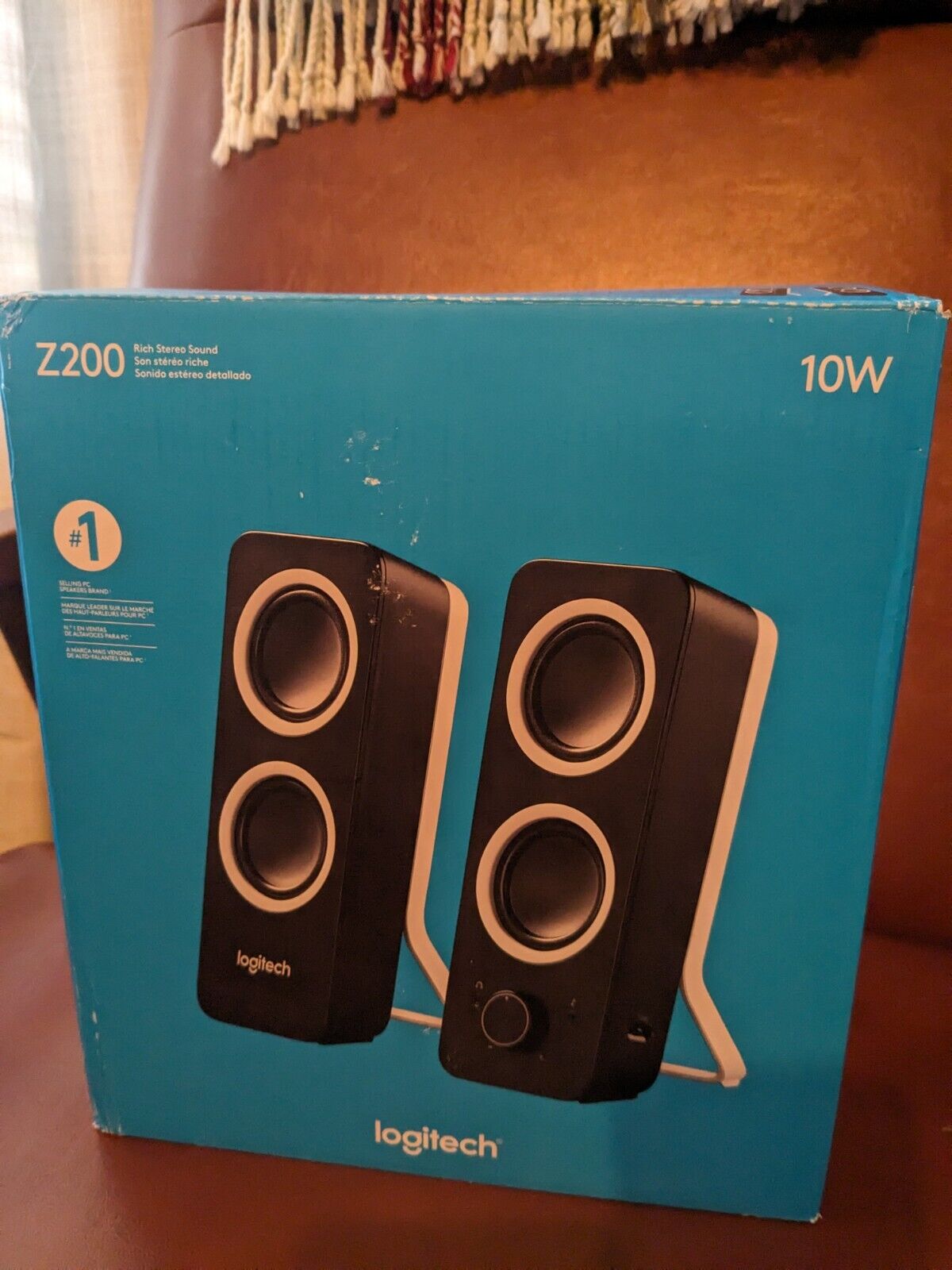 Logitech Z200 2-Piece Wired Speakers Black Tested Working