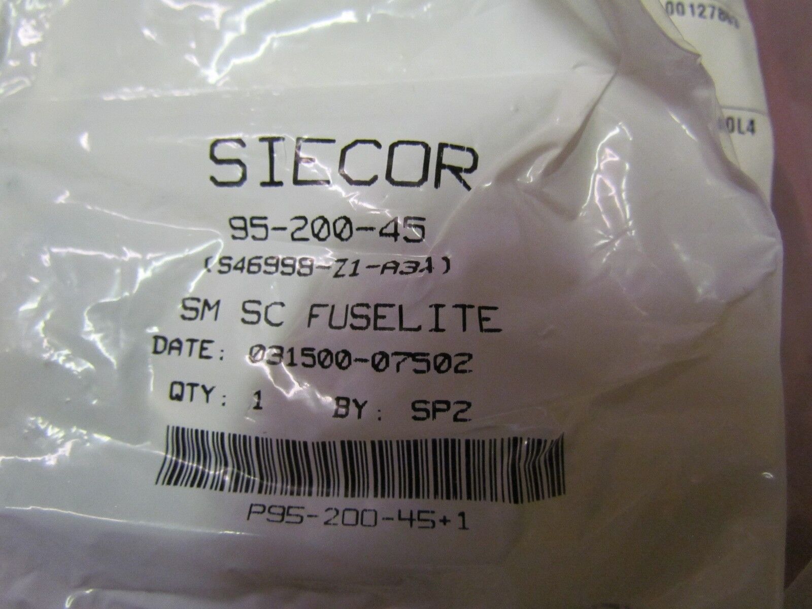 NEW Corning SC SM Fuselite Fiber Optic Connector 95-200-45 / S46998-Z1-A34