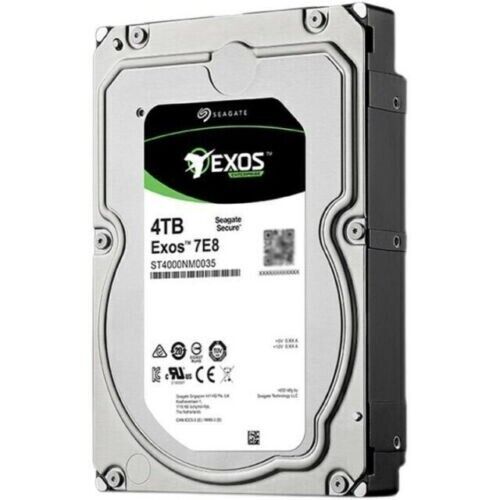 Seagate Exos 7E8 4TB Internal 7.2K RPM SATA 6Gbps 3.5'' (ST4000NM0035) HDD