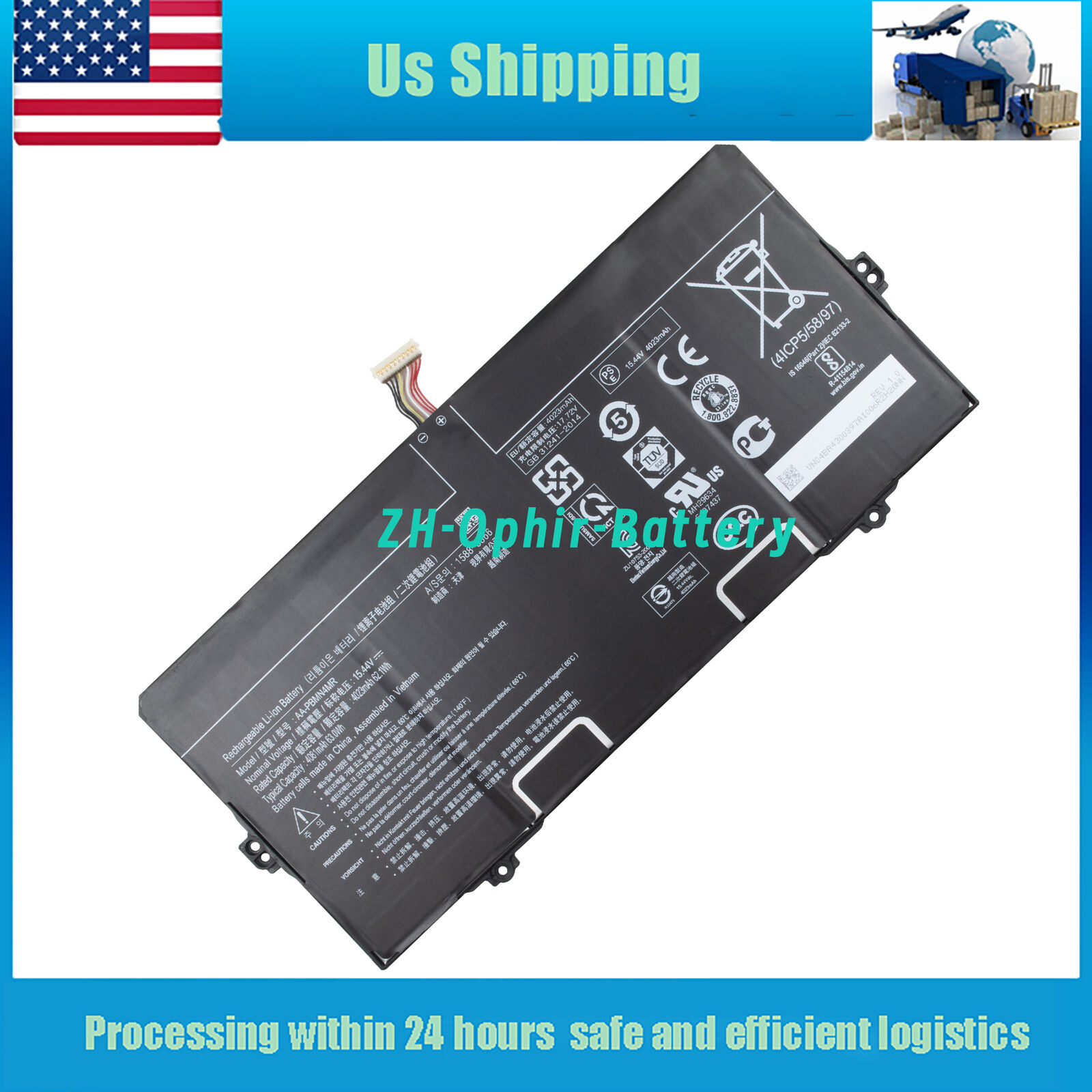 New Genuine AA-PBMN4MR Battery For Samsung Galaxy Book Pro 360 13 NP930XDB 63Wh 