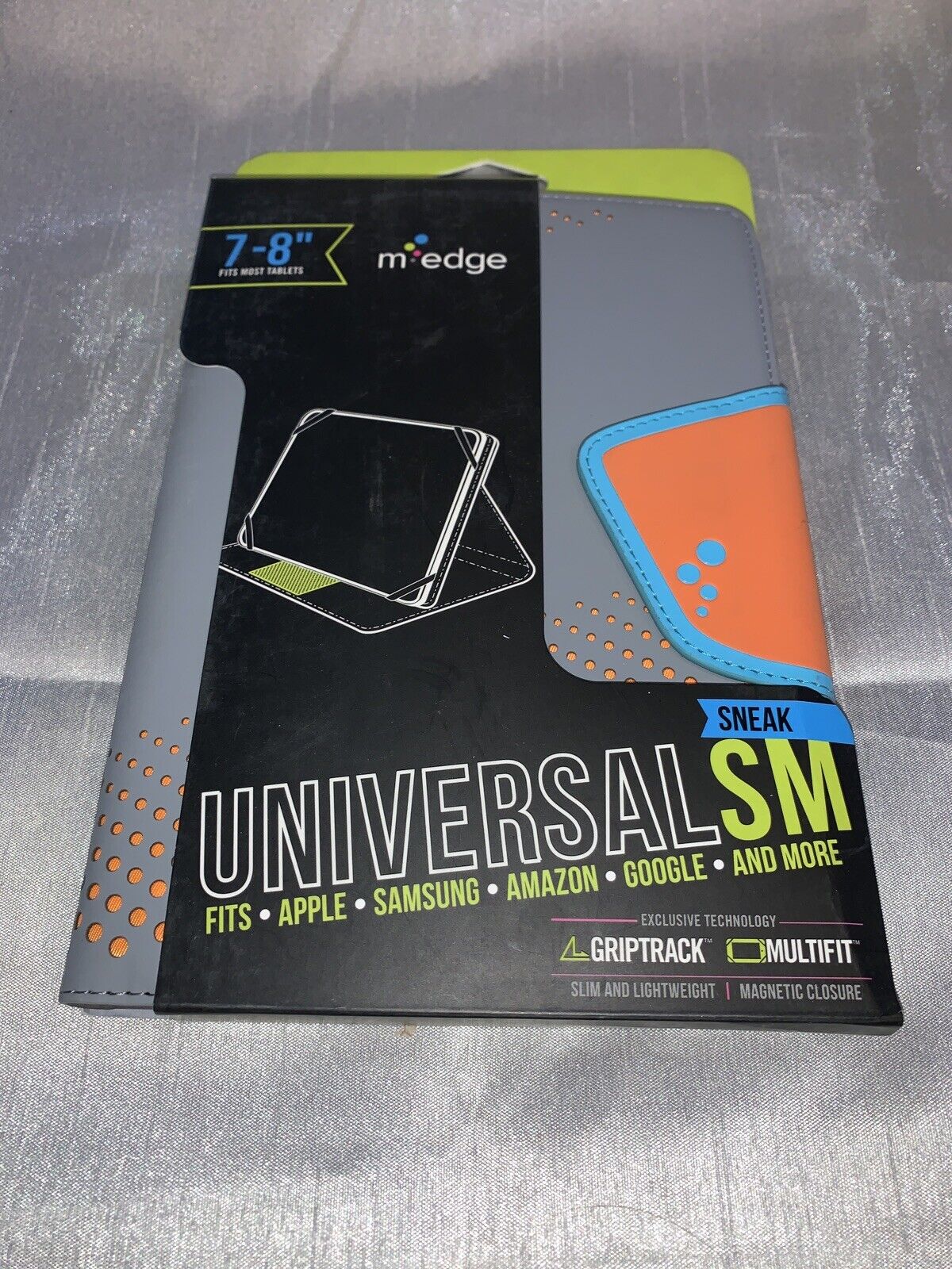 M-Edge Universal SM Sneak Folio - 7-8” tablets (Apple,Samsung,Amazon,Google,LG,.