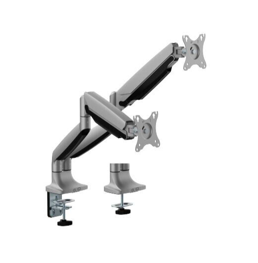 Brateck LDT82-C024E DUAL SCREEN HEAVY-DUTY MECHANICAL SPRING MONITOR ARM For mos