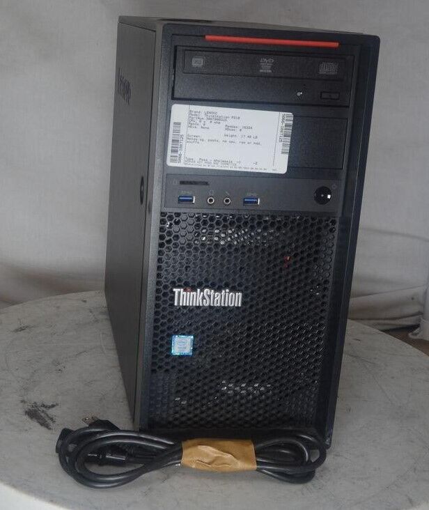 Lenovo ThinkStation P310 Barebones Tower PC SEE NOTES 