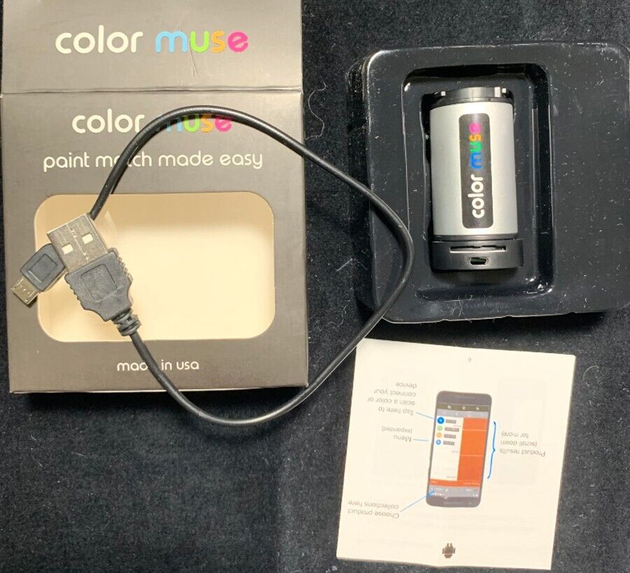 Variable Inc Paint Color Scanner Portable Handheld Muse Battery Bluetooth Tool