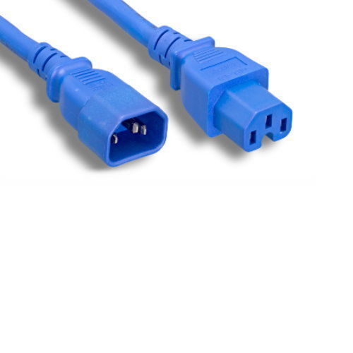 2\' Blue Power Cable for Cisco Catalyst 5000 5509 5505 5002 WS-C5518 PSU to PDU