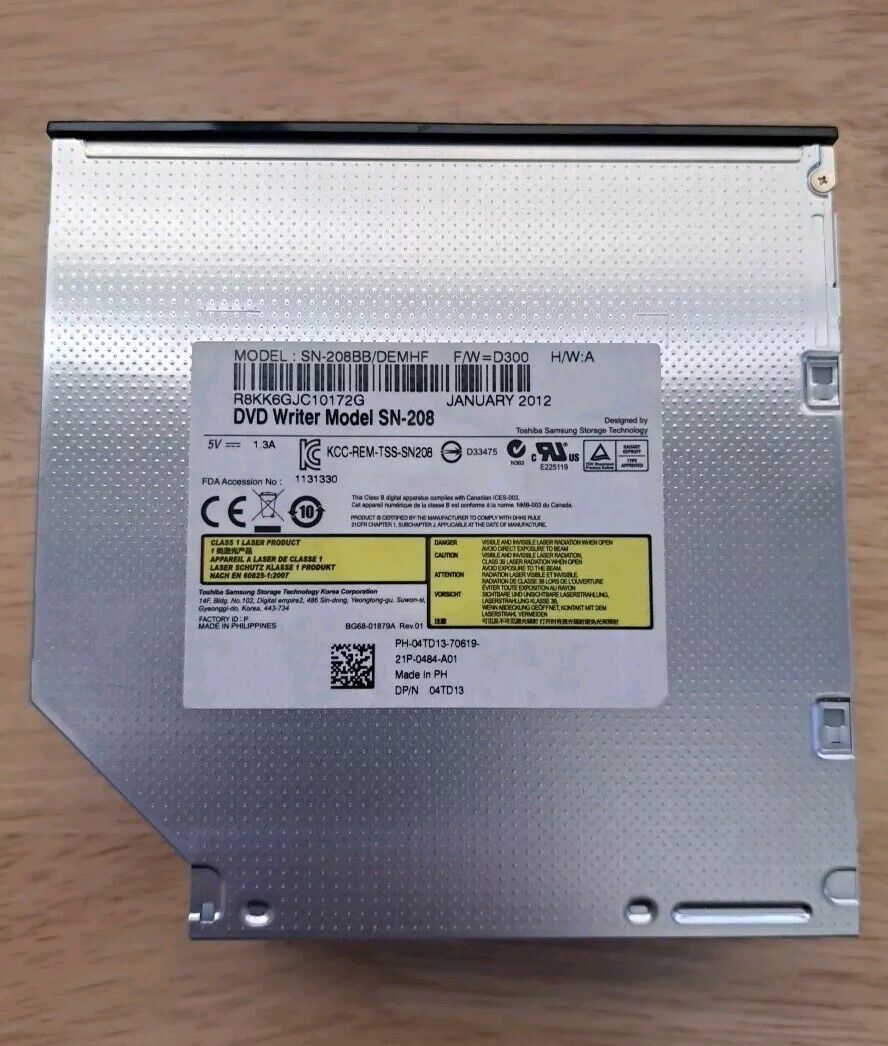 LOT OF 3 HP Super Multi DVD Rewriter Model : SN-208. #X873