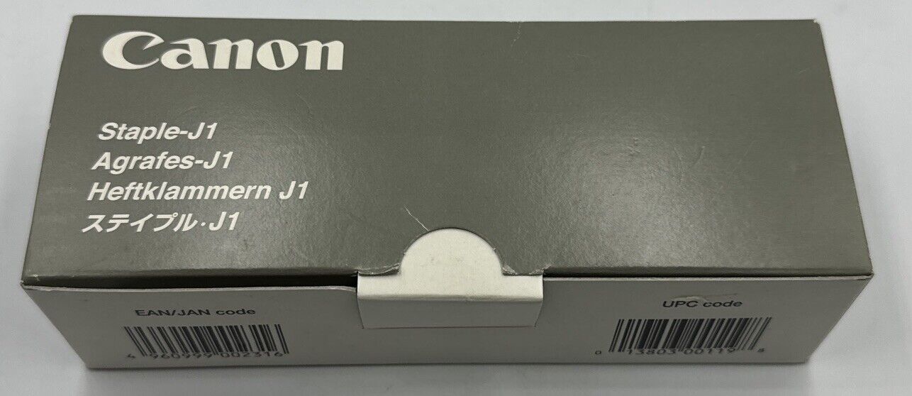 Genuine OEM Canon 6707A001AA Finisher, Staples J1. New 