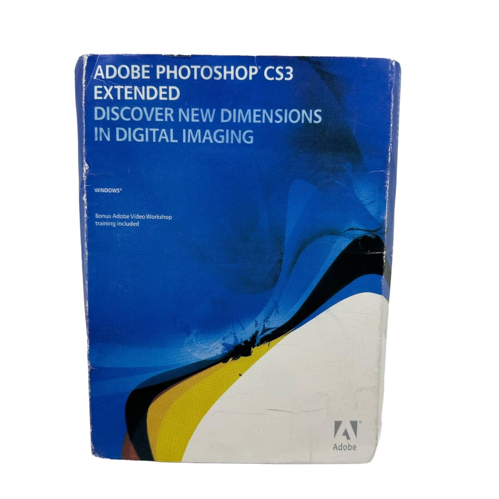 Adobe Photoshop CS3 Extended Macintosh Mac with Video Workshop
