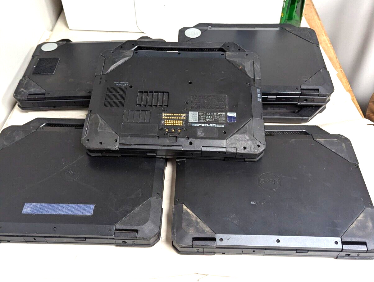 Lot(5) Dell Latitude 14 Rugged 5404 i5  for parts/repair