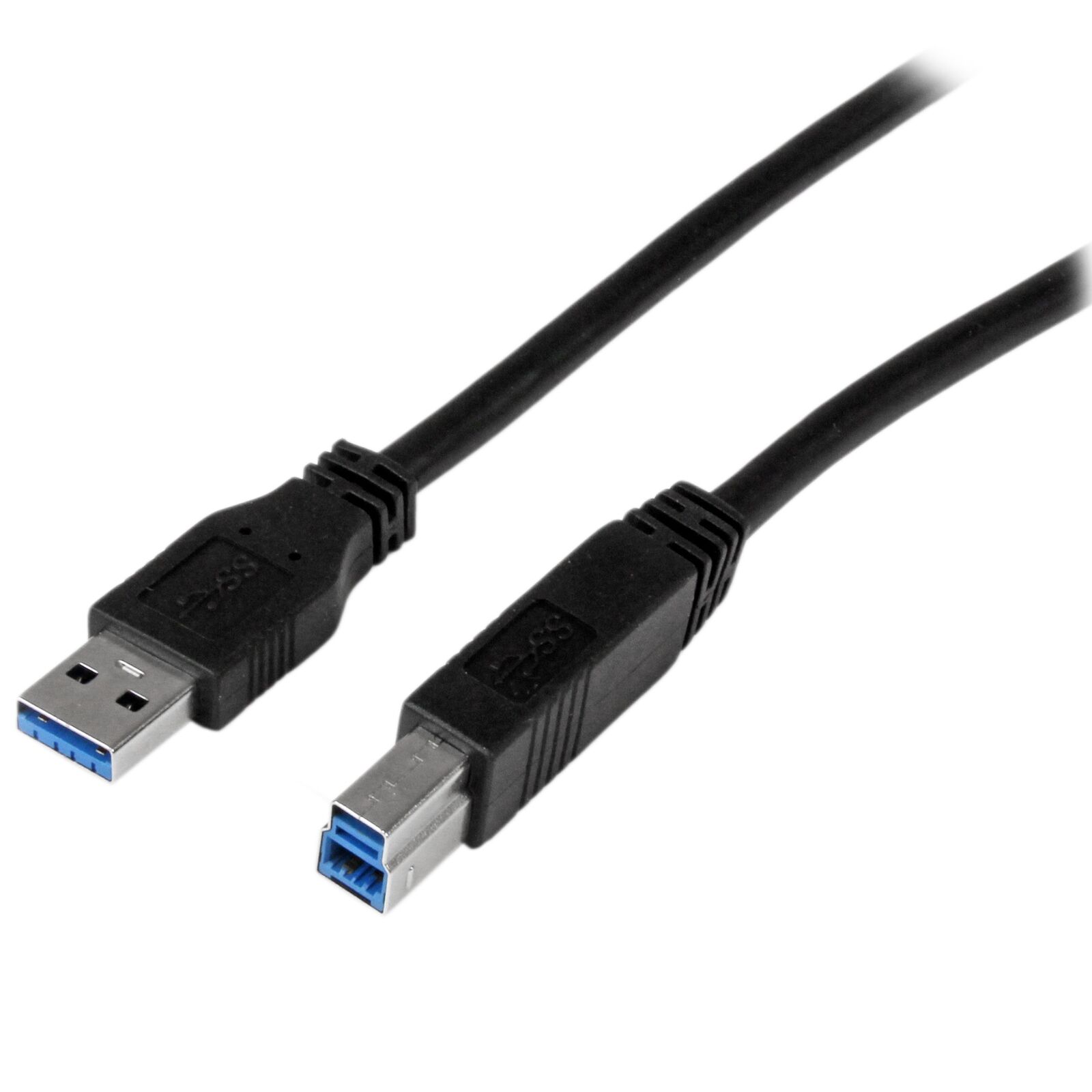 StarTech.com 1m 3 ft Certified SuperSpeed USB 3.0 A to B Cable Cord - USB 3 Cabl