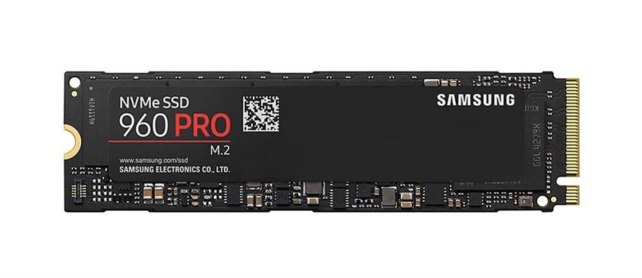 Samsung 960 PRO 1 TB SSD M.2 NVME MZ-V6P1T0BW