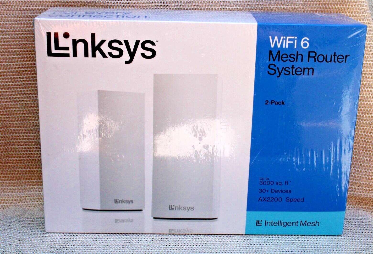 Linksys Atlas 6 AX2200 Dual Band Mesh Router System 2-Pack