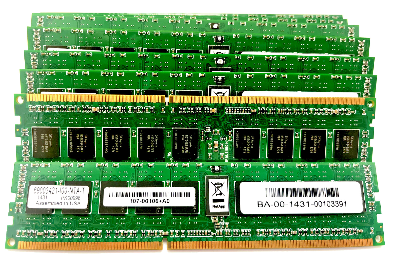 107-00106+A0 Netapp 8GB PC3 10600R Memory Module