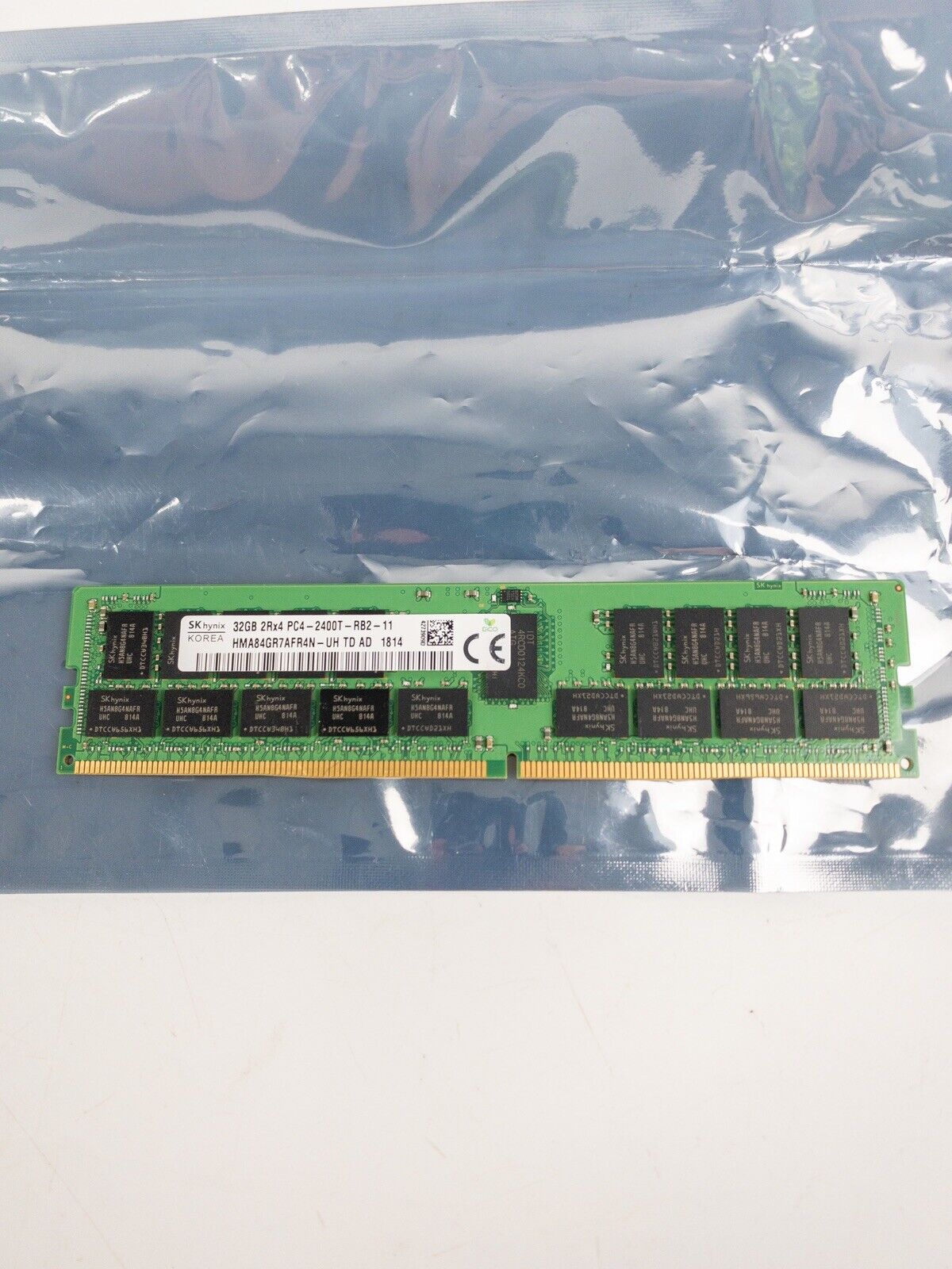 HMA84GR7AFR4N-UH HYNIX 32GB 2Rx4 DDR4-2400T ECC RAM Server Memory. Works