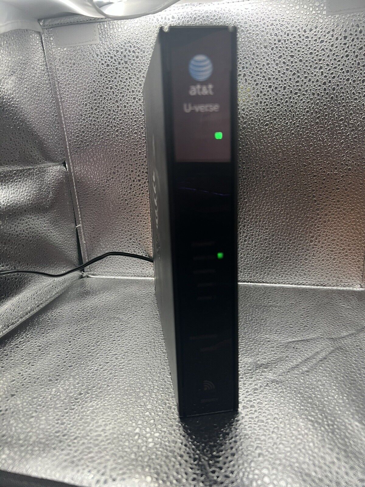 AT&T U-Verse Model 3801HGV Router.  No cables or wiring included. Tested