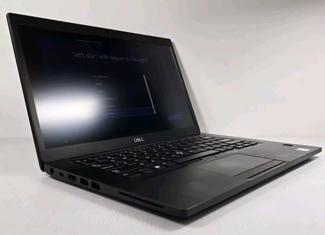 Dell Laptop Latitude 7490 Light Gaming Core i7 8GB RAM 256GB SSD Windows 10 FHD