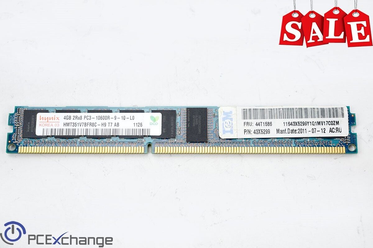 *LOT of 18* Hynix 4GB 2Rx8 PC3-10600R HMT351V7BFR8C DDR3 Server Memory
